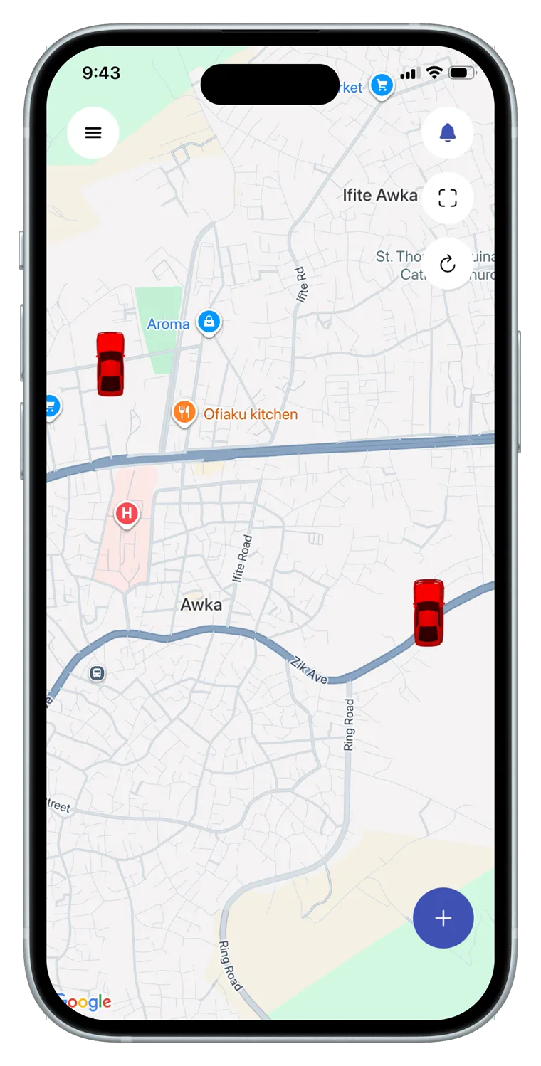 LynqOne — Live map